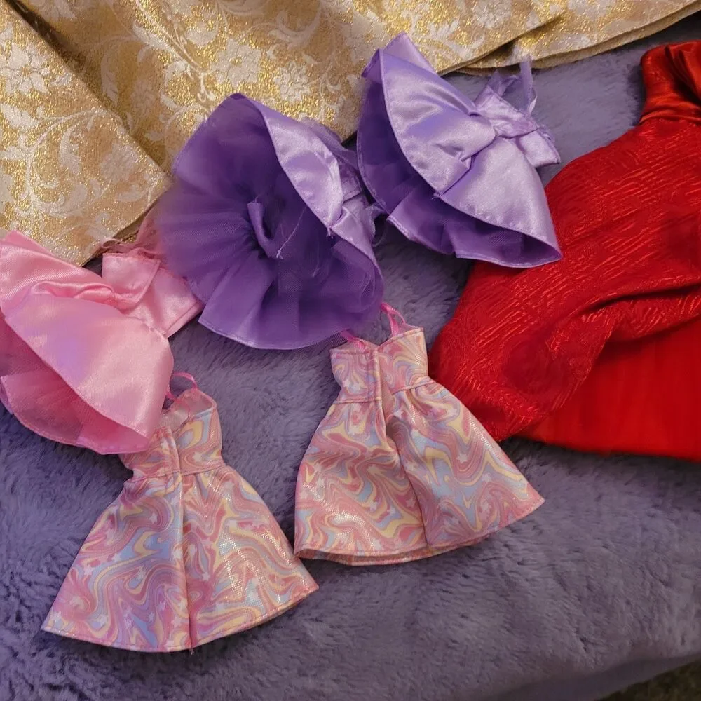 Barbie Model Muse Gown Lot Collector Christmas Holiday Dress Dresses Fancy Style